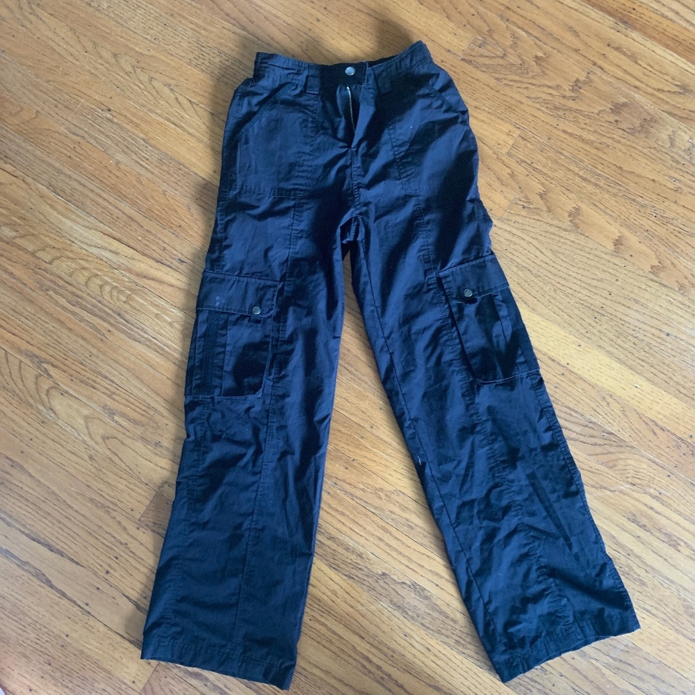 Women’s black cargo pants